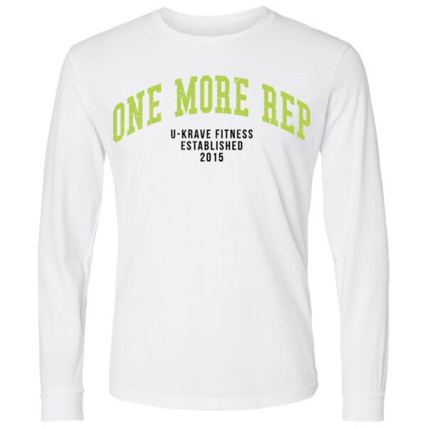 ONE MORE REP - UNISEX LONG SLEEVE T-SHIRT - $CPUV1E$ Thumbnail