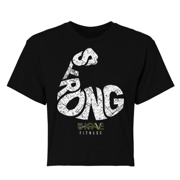 STRONG ARM - WOMEN'S CROP T-SHIRT Thumbnail
