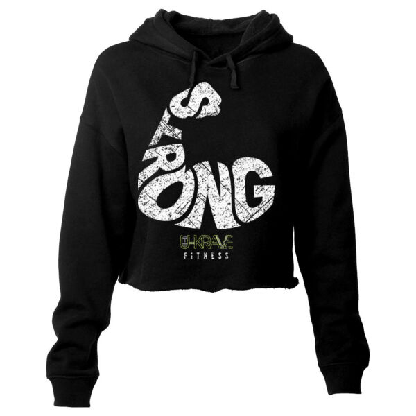 STRONG ARM - WOMEN'S CROP HOODIE Thumbnail