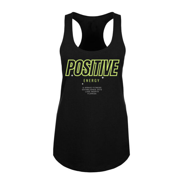 POSITIVE ENERGY - WOMEN'S FITTED TANK TOP Thumbnail